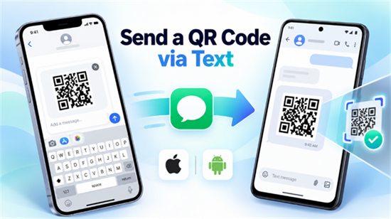 Enviar c&oacute;digo QR por texto