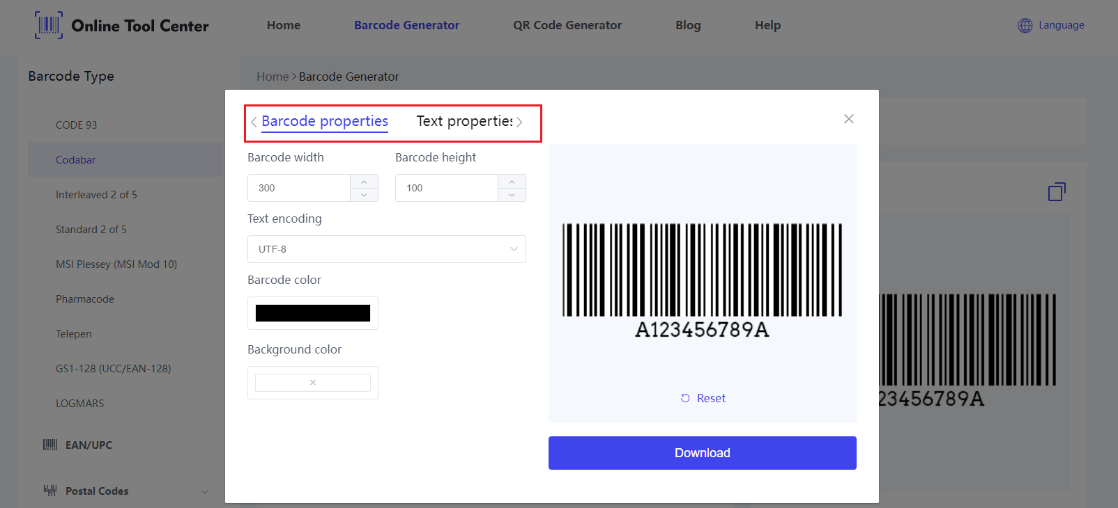 Personalizar o Codabar Barcode.png