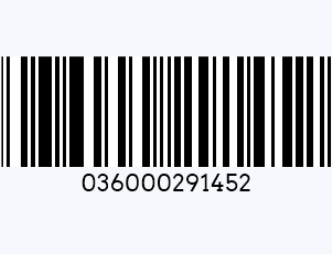 UPC Um código de barras example.png