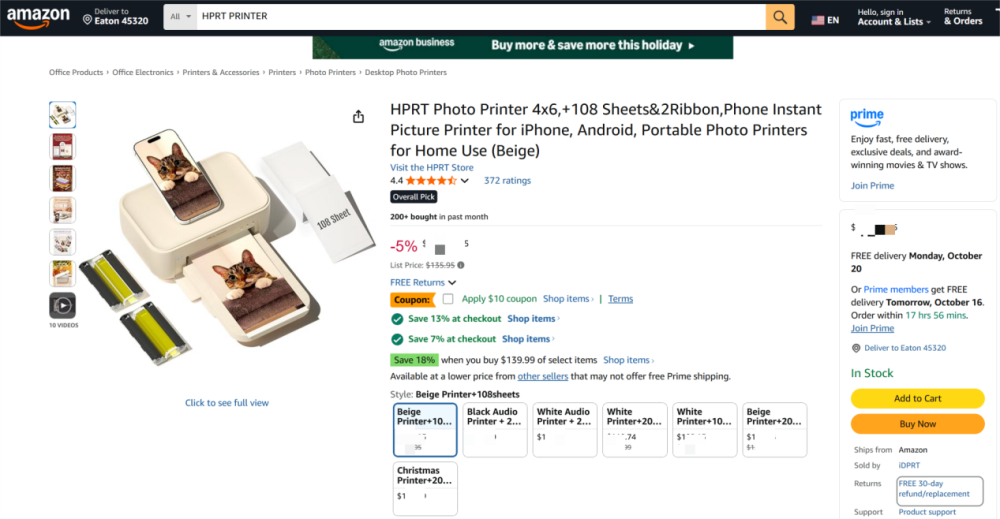 descrições de produtos amazon