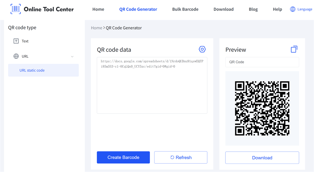 C&oacute;digo QR para assist&ecirc;ncia