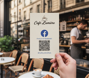 C&oacute;digo QR do link do Facebook