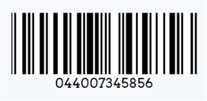 barcode for vinyl record código de barras para gravação de vinil
