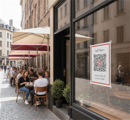 oster com c&oacute;digo QR