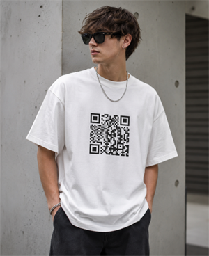 C&oacute;digo QR na camisa