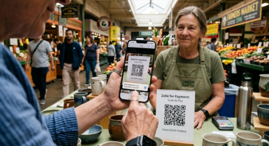 zelle qr code Código QR de Zelle