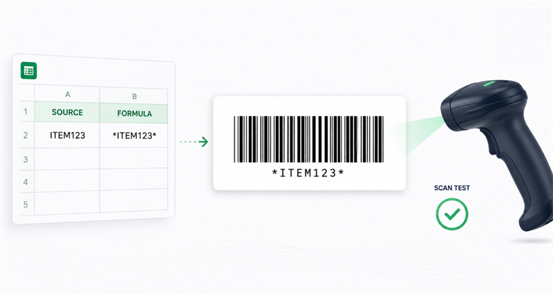 usar c&oacute;digo de barras livre 39 no excel