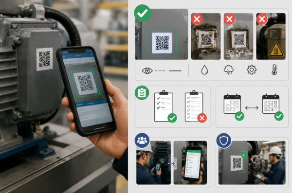 dicas para inspe&ccedil;&atilde;o de equipamentos de c&oacute;digo qr