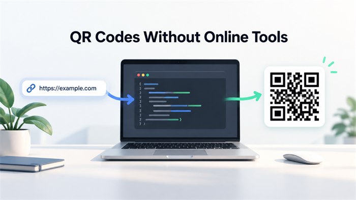 Create a QR Code without online tools Crie um Código QR sem ferramentas online